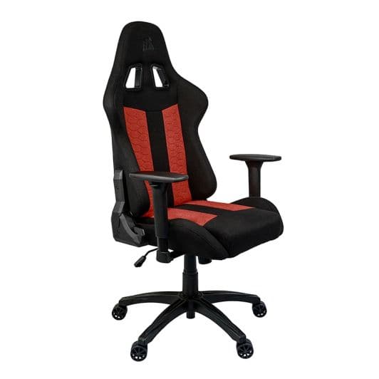 Chaise Gaming CORSAIR TC100 noir et rouge