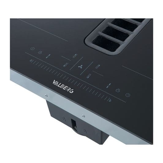 Plaque de cuisson induction VALBERG aspirante IH 4 HTB 2FZ 929C