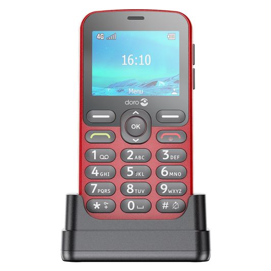 Mobile SENIOR DORO 1855 Rouge 4G