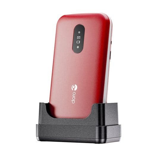 Mobile SENIOR DORO 2710 - 4G Rouge