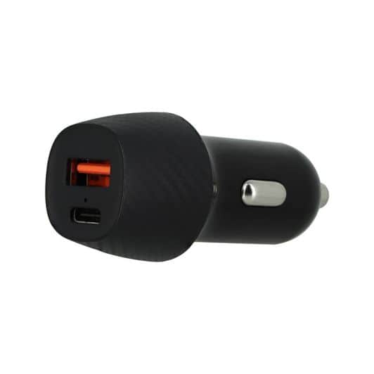 Chargeur allume cigare 51W EDENWOOD usb A et usb C NOIR 