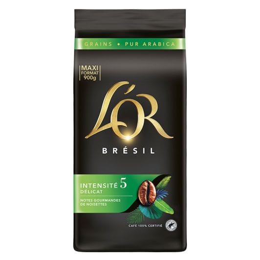 Café grains L'OR BRESIL 900g