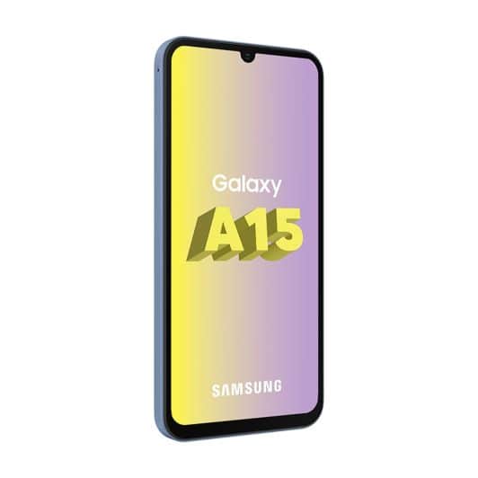 Smartphone SAMSUNG GALAXY  A15 4G 128Go Bleu