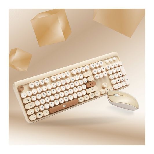 Clavier + Souris WE Pop beige