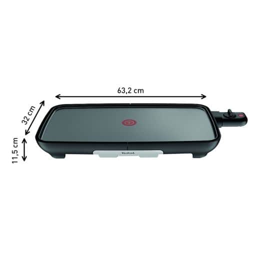 Plancha TEFAL MALAGA XL 50x26cm CB503813 