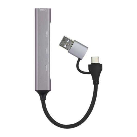 Hub SEDEA USB-C + adaptateur 4 ports