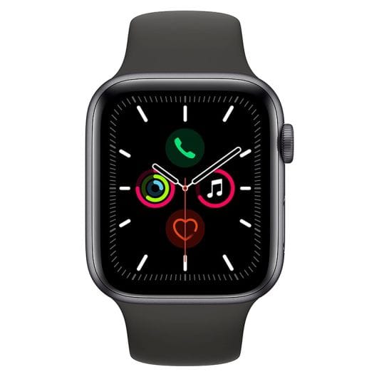 Montre Connectée APPLE WATCH Series 5 44mm Gris sidéral reconditionnée Grade A+