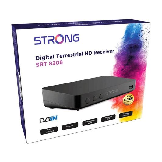 Décodeur TNT STRONG SRT 8208 HD DVB-T2