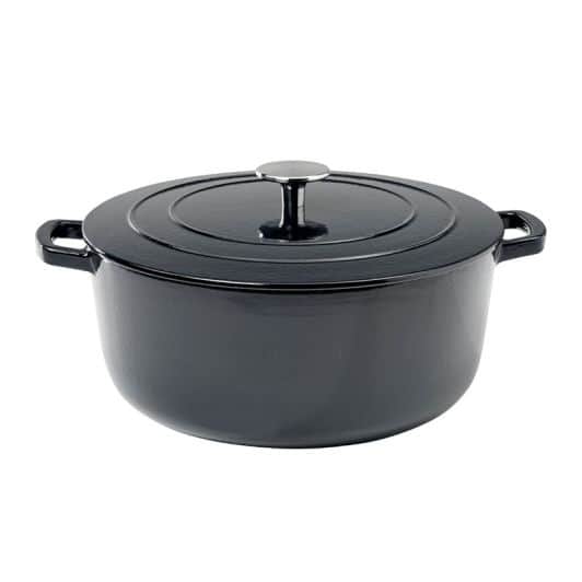 Cocotte BRABANTIA 5.8L fonte et acier 27cm 