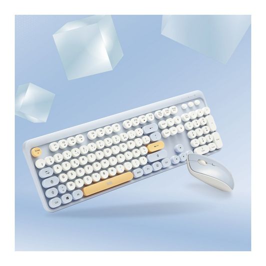 Clavier + Souris WE Pop bleu