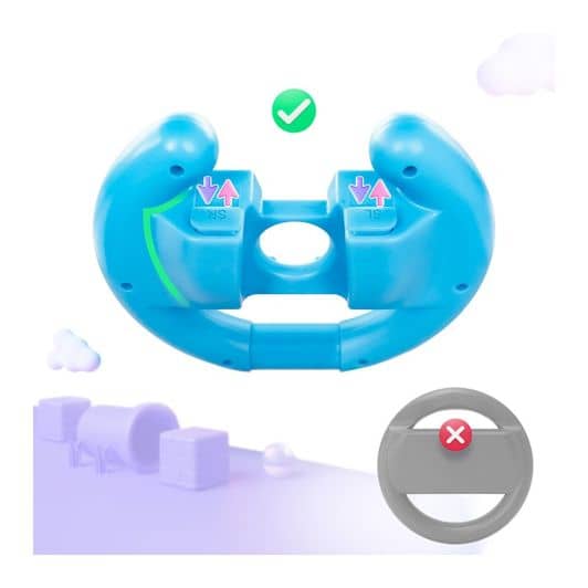 Pack ONIVERSE 4 supports manette volants + jeu Switch Schtroumpf