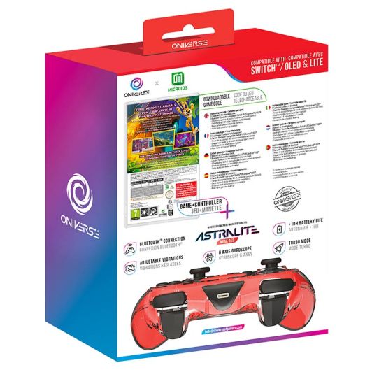 Pack ONIVERSE Manette sans fil + jeu Switch Marsupilami