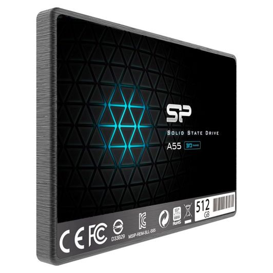 SSD interne SILICON POWER 512Go Ace A55