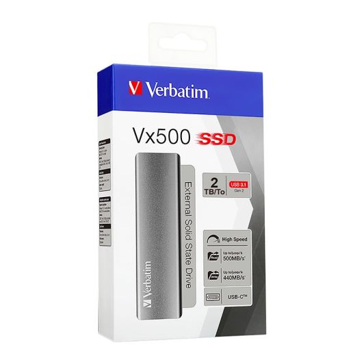 Mini SSD externe VERBATIM 2To Vx500