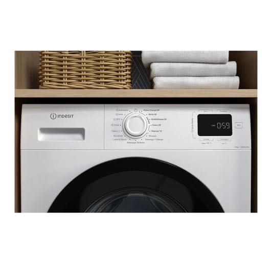 Lave-linge hublot 9 kg INDESIT IME962BMYTIMEFR