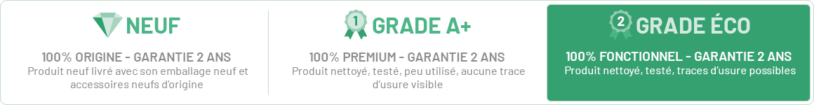 Produit reconditionné grade Eco