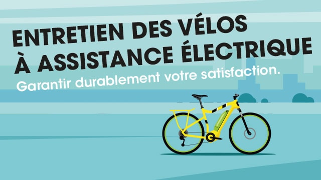 Entretien des vélos à assistance électrique