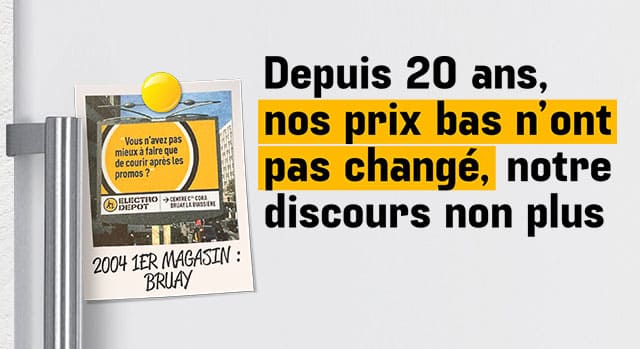 20 ans de prix bas !