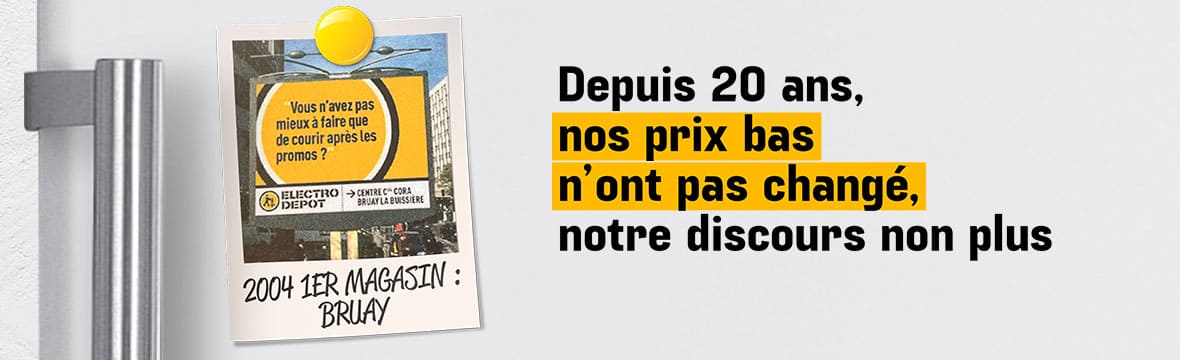 20 ans de prix bas !